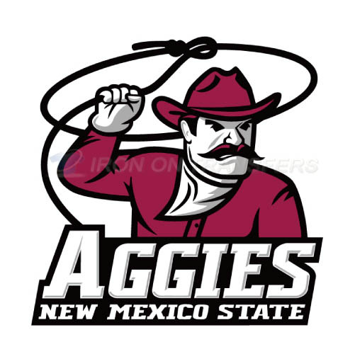 New Mexico State Aggies Logo T-shirts Iron On Transfers N5433